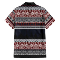 Hockey Checking It Once Checking It Twice Hawaiian Shirt Santa Playing Ice Hockey Christmas DT04 - Wonder Print Shop