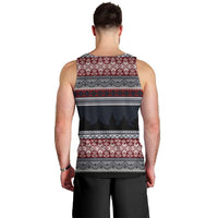 Hockey Checking It Once Checking It Twice Men Tank Top Santa Playing Ice Hockey Christmas DT04 - Wonder Print Shop