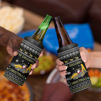 Im Digging Christmas 4 in 1 Can Cooler Tumbler Tractor Santa Claus DT04 - Wonder Print Shop