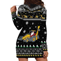 Im Digging Christmas Hoodie Dress Tractor Santa Claus DT04 - Wonder Print Shop