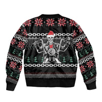 Live To Ride Motorbike Skeleton Bomber Jacket Biker Skull Christmas DT04 - Wonder Print Shop