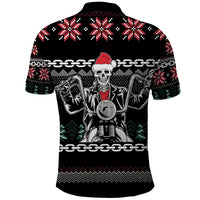 Live To Ride Motorbike Skeleton Polo Shirt Biker Skull Christmas DT04 - Wonder Print Shop