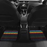 LGBT Not Today Jesus Car Mats Rainbow Christmas DT04 - Wonder Print Shop