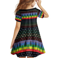 LGBT Not Today Jesus Family Matching Tank Maxi Dress and Hawaiian Shirt Rainbow Christmas DT04 - Wonder Print Shop