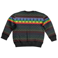 LGBT Not Today Jesus Kid Ugly Christmas Sweater Rainbow Christmas DT04 - Wonder Print Shop