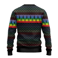 LGBT Not Today Jesus Ugly Christmas Sweater Rainbow Christmas DT04 - Wonder Print Shop