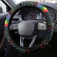 LGBT Not Today Jesus Steering Wheel Cover Rainbow Christmas DT04 - Wonder Print Shop
