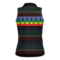 LGBT Not Today Jesus Women Sleeveless Polo Shirt Rainbow Christmas DT04 - Wonder Print Shop