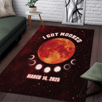 Blood Moon 2025 Area Rug Total Lunar Eclipse