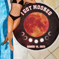 Blood Moon 2025 Beach Blanket Total Lunar Eclipse