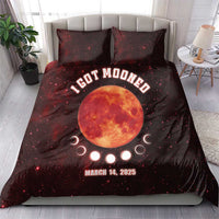 Blood Moon 2025 Bedding Set Total Lunar Eclipse