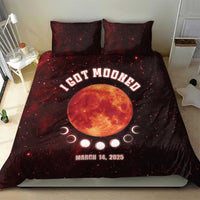 Blood Moon 2025 Bedding Set Total Lunar Eclipse