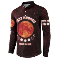 Blood Moon 2025 Button Sweatshirt Total Lunar Eclipse