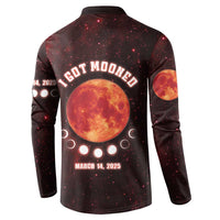 Blood Moon 2025 Button Sweatshirt Total Lunar Eclipse