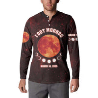Blood Moon 2025 Button Sweatshirt Total Lunar Eclipse