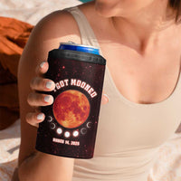 Blood Moon 2025 4 in 1 Can Cooler Tumbler Total Lunar Eclipse