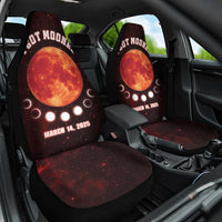Blood Moon 2025 Car Seat Cover Total Lunar Eclipse