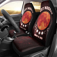 Blood Moon 2025 Car Seat Cover Total Lunar Eclipse