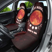 Blood Moon 2025 Car Seat Cover Total Lunar Eclipse