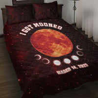 Blood Moon 2025 Quilt Bed Set Total Lunar Eclipse