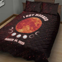 Blood Moon 2025 Quilt Bed Set Total Lunar Eclipse