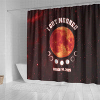Blood Moon 2025 Shower Curtain Total Lunar Eclipse