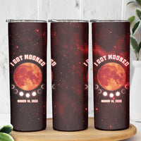 Blood Moon 2025 Skinny Tumbler Total Lunar Eclipse