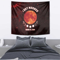 Blood Moon 2025 Tapestry Total Lunar Eclipse