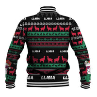 Llama Funny Baseball Jacket Llama Christmas DT04 - Wonder Print Shop