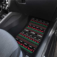 Llama Funny Car Mats Llama Christmas DT04 - Wonder Print Shop