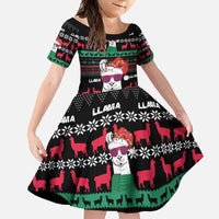 Llama Funny Family Matching Mermaid Dress and Hawaiian Shirt Llama Christmas DT04 - Wonder Print Shop
