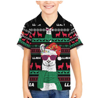 Llama Funny Family Matching Mermaid Dress and Hawaiian Shirt Llama Christmas DT04 - Wonder Print Shop