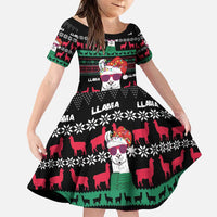 Llama Funny Family Matching Puletasi and Hawaiian Shirt Llama Christmas DT04 - Wonder Print Shop