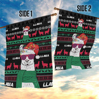 Llama Funny Garden Flag Llama Christmas DT04 - Wonder Print Shop