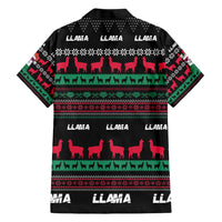 Llama Funny Hawaiian Shirt Llama Christmas DT04 - Wonder Print Shop