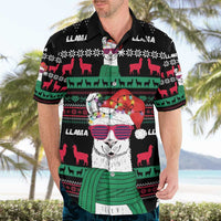 Llama Funny Hawaiian Shirt Llama Christmas DT04 - Wonder Print Shop