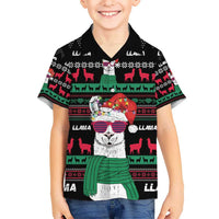 Llama Funny Hawaiian Shirt Llama Christmas DT04 - Wonder Print Shop