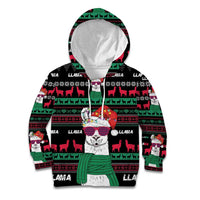 Llama Funny Kid Hoodie Llama Christmas DT04 - Wonder Print Shop