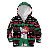 Llama Funny Kid Hoodie Llama Christmas DT04 - Wonder Print Shop