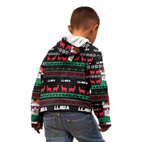Llama Funny Kid Hoodie Llama Christmas DT04 - Wonder Print Shop
