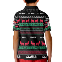 Llama Funny Kid Polo Shirt Llama Christmas DT04 - Wonder Print Shop