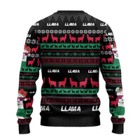 Llama Funny Ugly Christmas Sweater Llama Christmas DT04 - Wonder Print Shop