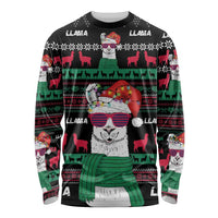 Llama Funny Long Sleeve Shirt Llama Christmas DT04 - Wonder Print Shop
