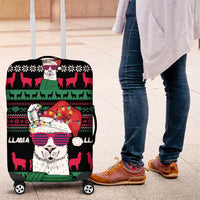 Llama Funny Luggage Cover Llama Christmas DT04 - Wonder Print Shop