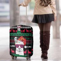 Llama Funny Luggage Cover Llama Christmas DT04 - Wonder Print Shop