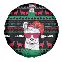 Llama Funny Spare Tire Cover Llama Christmas DT04 - Wonder Print Shop