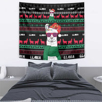 Llama Funny Tapestry Llama Christmas DT04 - Wonder Print Shop