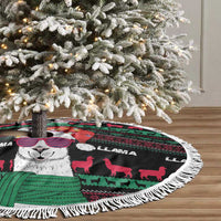 Llama Funny Tree Skirt Llama Christmas DT04 - Wonder Print Shop