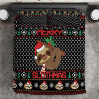 Merry Slothmas Bedding Set Cute Sloth Christmas DT04 - Wonder Print Shop