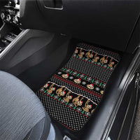 Merry Slothmas Car Mats Cute Sloth Christmas DT04 - Wonder Print Shop
